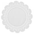 Hoffmaster 500236 CPC 8 in. Cambridge Lace Paper Doilies, White - Case of 1000 500236  CPC